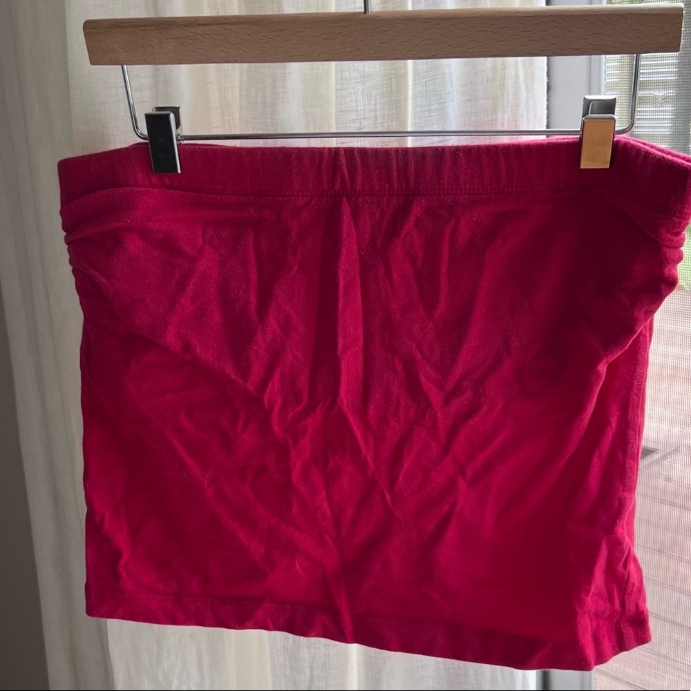 Red Tube top